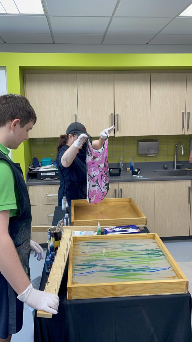 AiR Bandana Dyeing 2 – Alissa Borelli