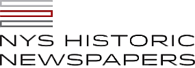 NYS Historic Newspapers Logo