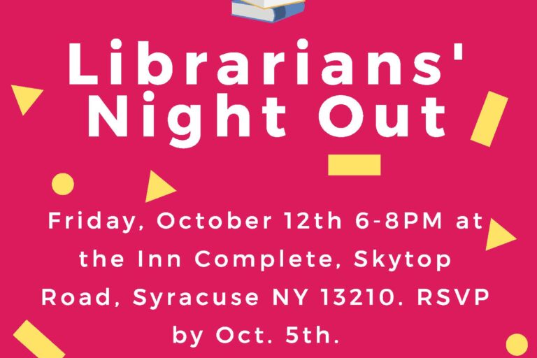 Librarians' Night Out Flyer